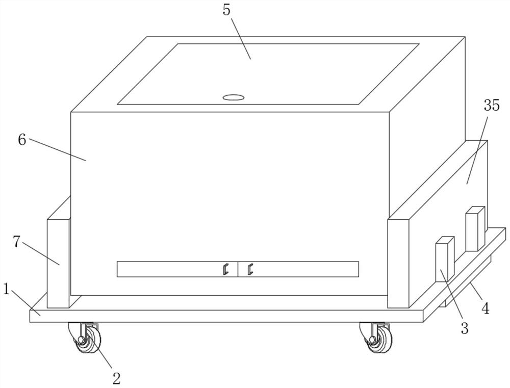 Blast furnace processing scheme demonstration device and use method thereof