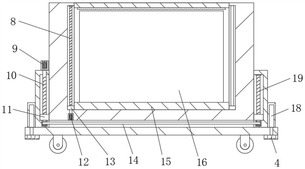 Blast furnace processing scheme demonstration device and use method thereof