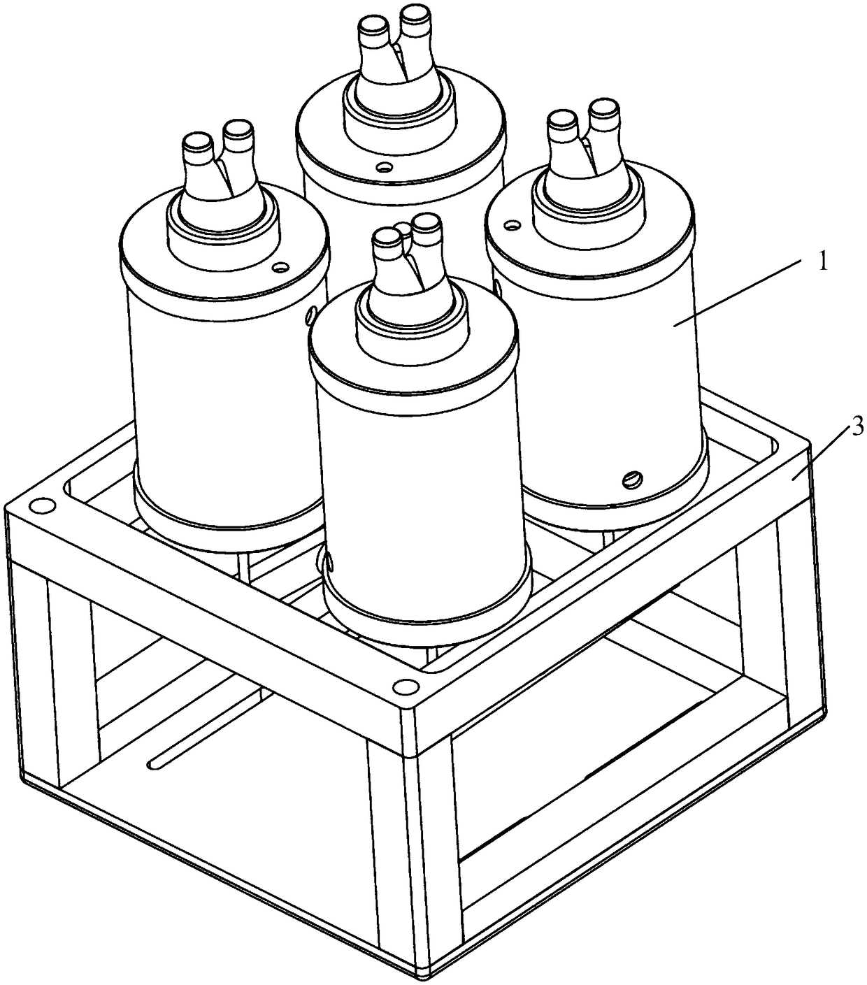 A high-flow pulsating electromagnetic blood pump and a left ventricular counterpulsation assisting system including the same