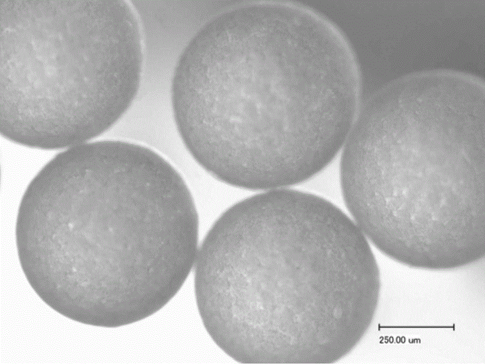 Precursor polymer microsphere and preparation method thereof