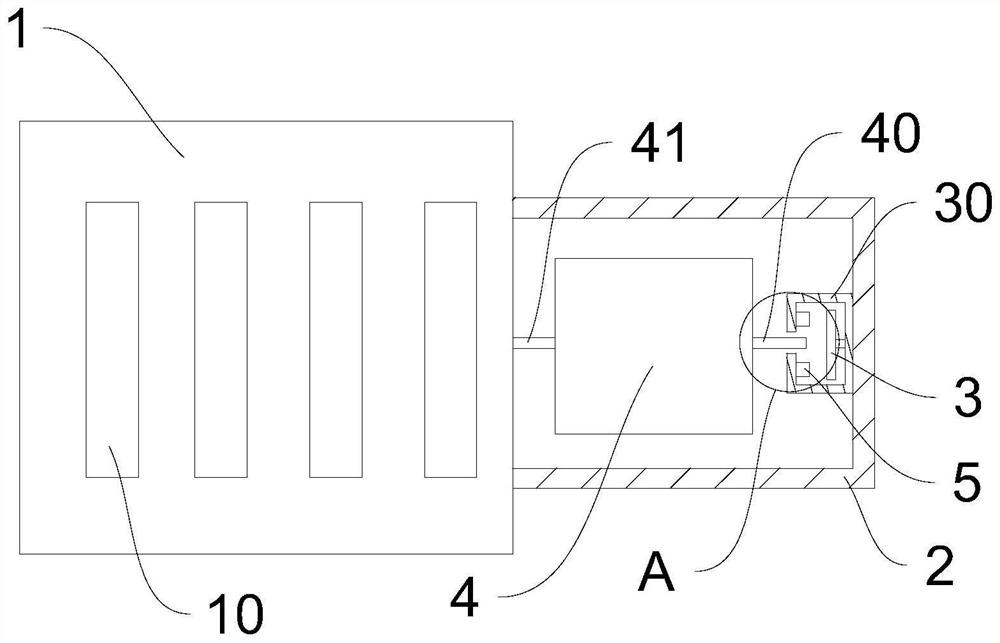 Heat dissipation device for wind power generator