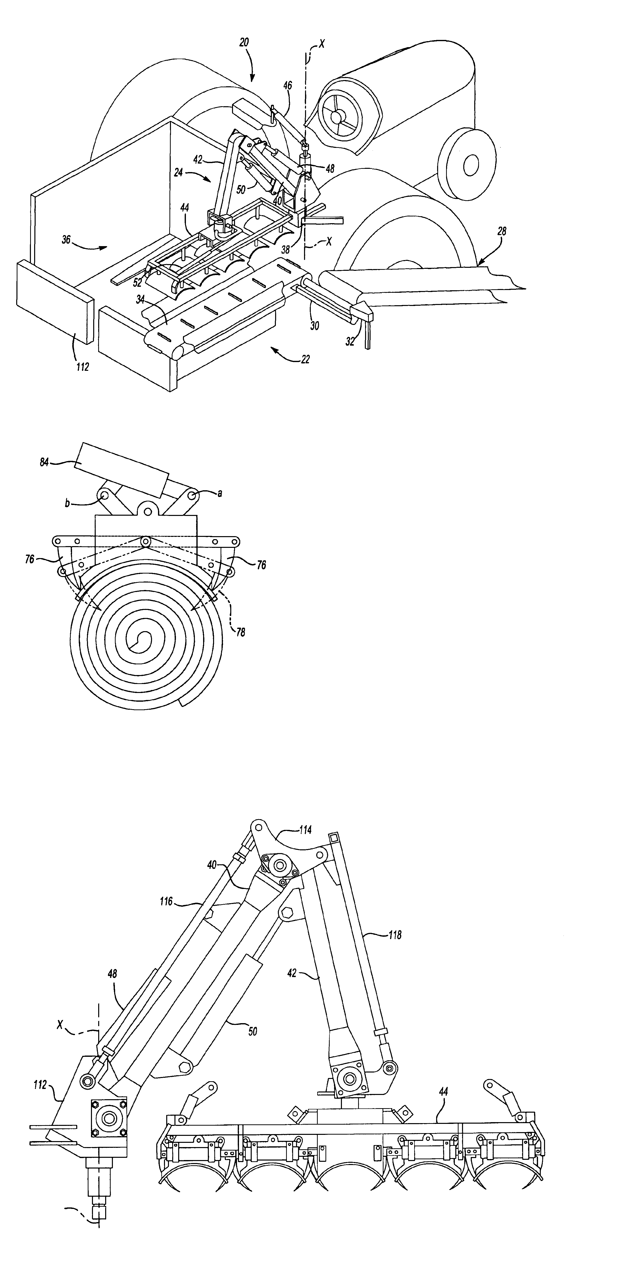 Robotic sod stacker