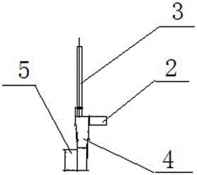 Low-temperature ferrite ductile cast iron auxiliary casting test block preparation method