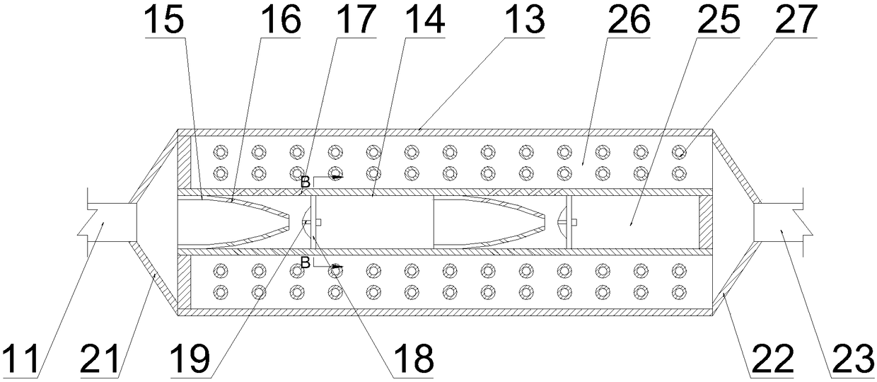 Circular cooling device for EPS forming machine