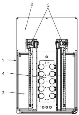 An intelligent automatic mobile positioning machine for cutting materials and inserting steel balls