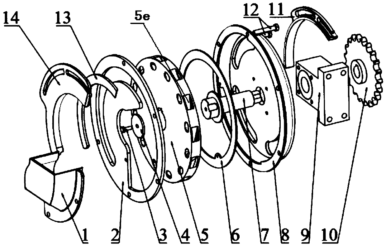 Side-filling front-throwing precise seeding device and seeding method thereof