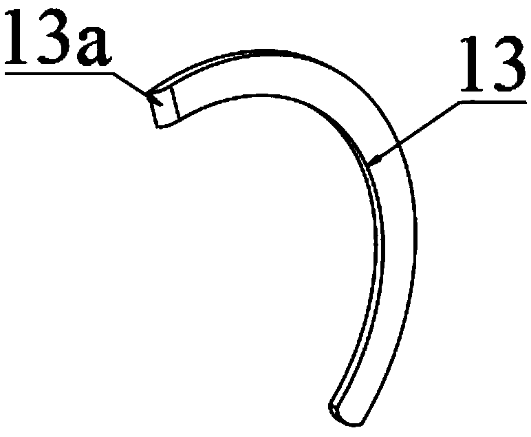 Side-filling front-throwing precise seeding device and seeding method thereof