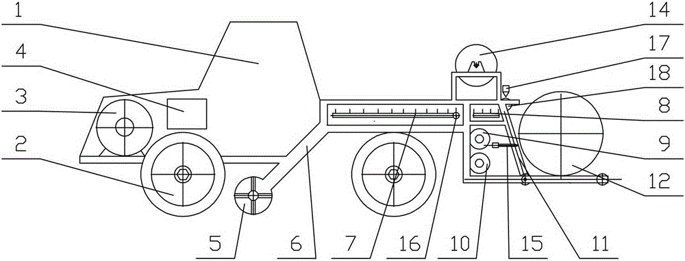 Vehicle-mounted numerical control grass curtain machine and its weaving method