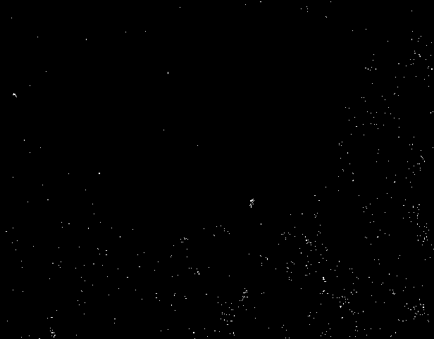 Sample preparation method for inorganic nonmetal powder material for backscattered electron image and energy spectrum study