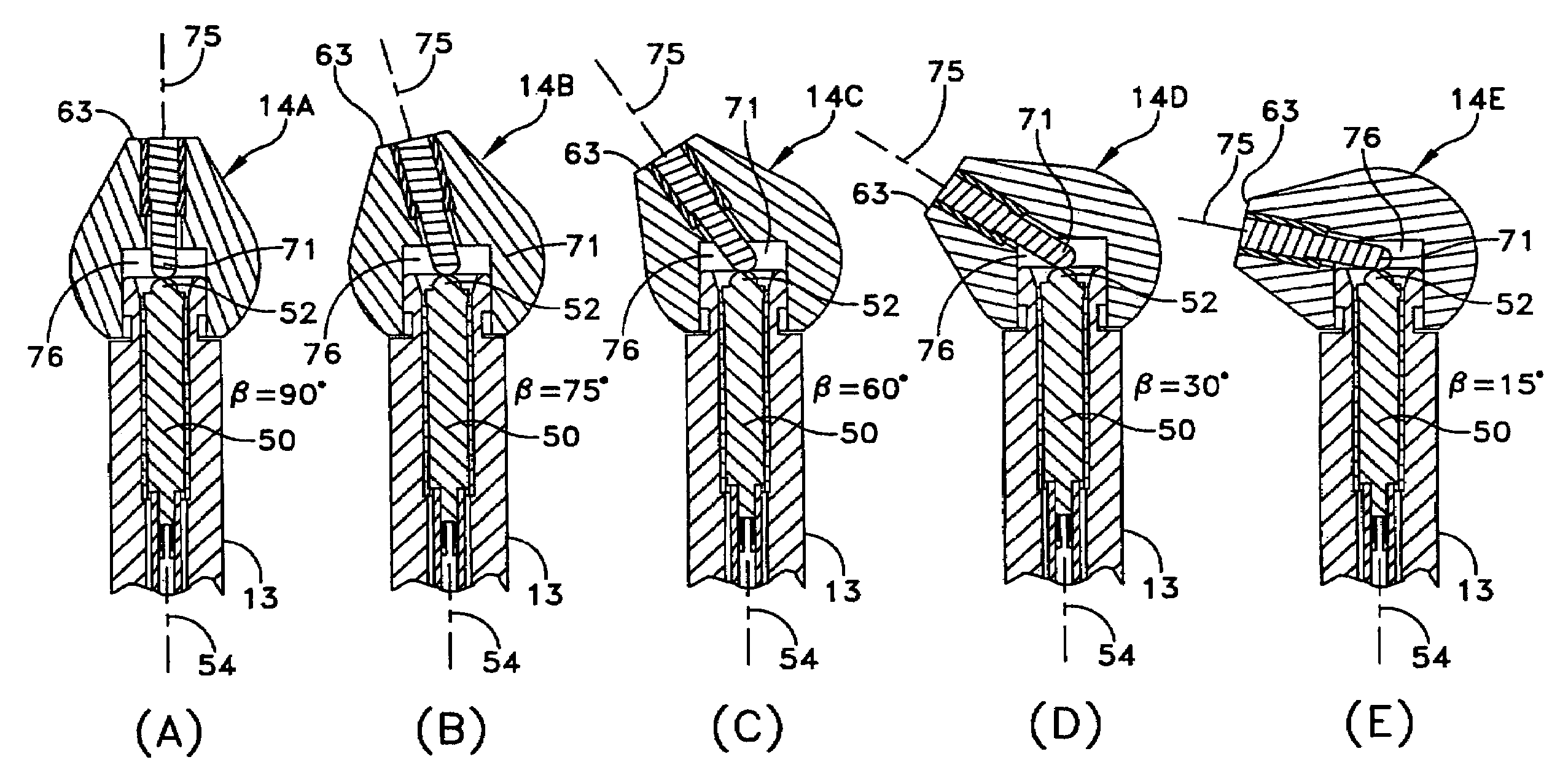 Dermal phase meter with improved replaceable probe tips