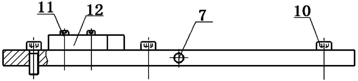 A fourth-axis rotary indexing machining device for a special machining center for pump covers