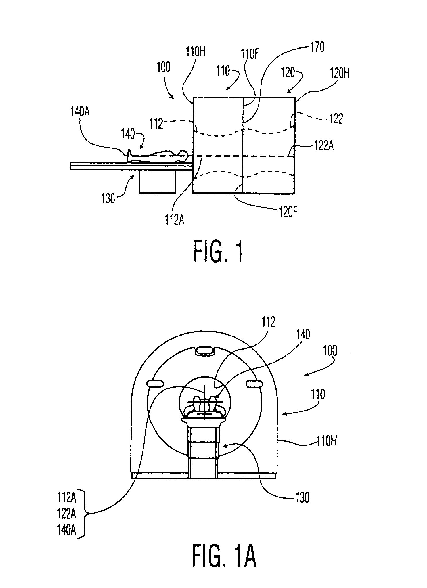 Multimodality medical imaging system and method with separable detector devices