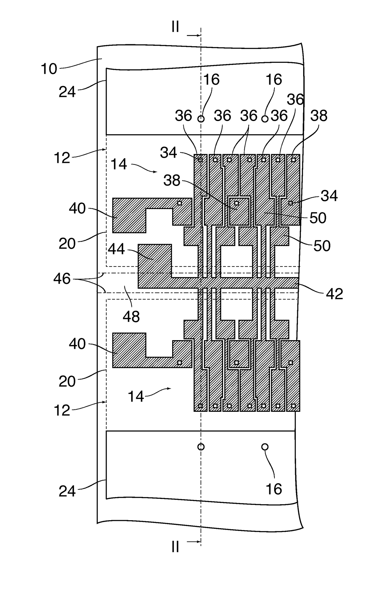 Substrate plate for MEMS devices