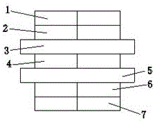 Wood structure combination column