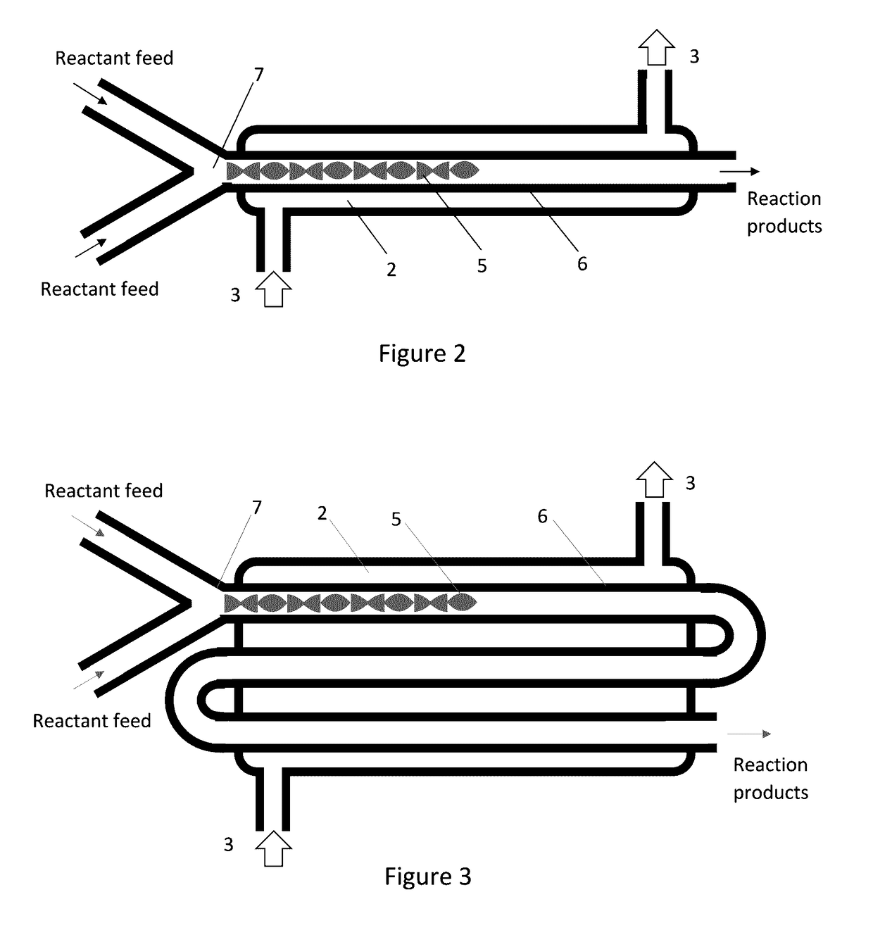 Reactor device for reaction fluid