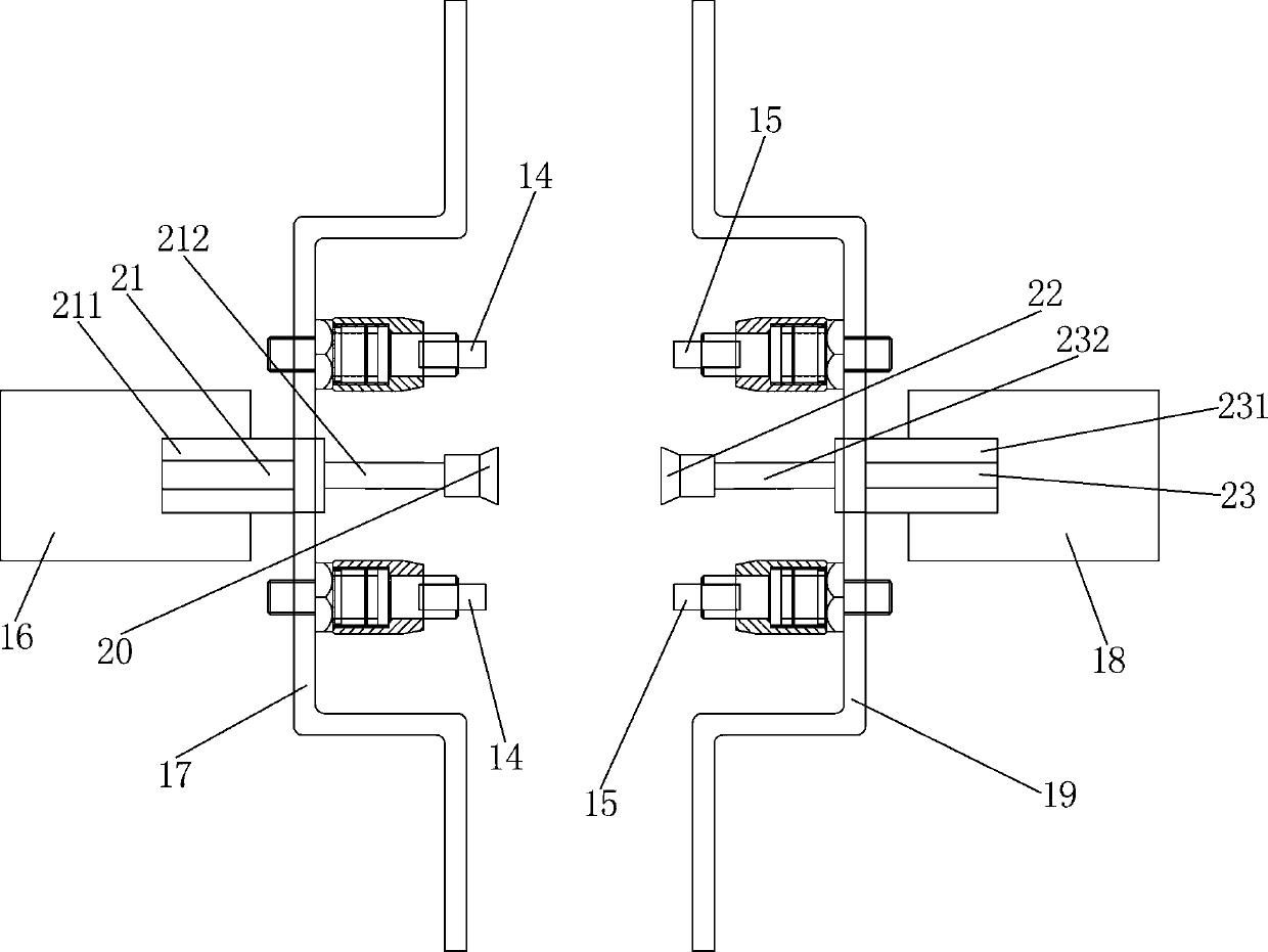 Feeding device of packaging machine