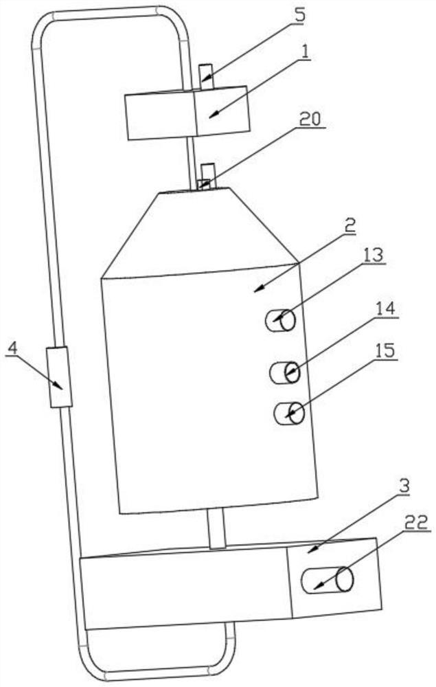 Microbial fermentation device for sewage treatment