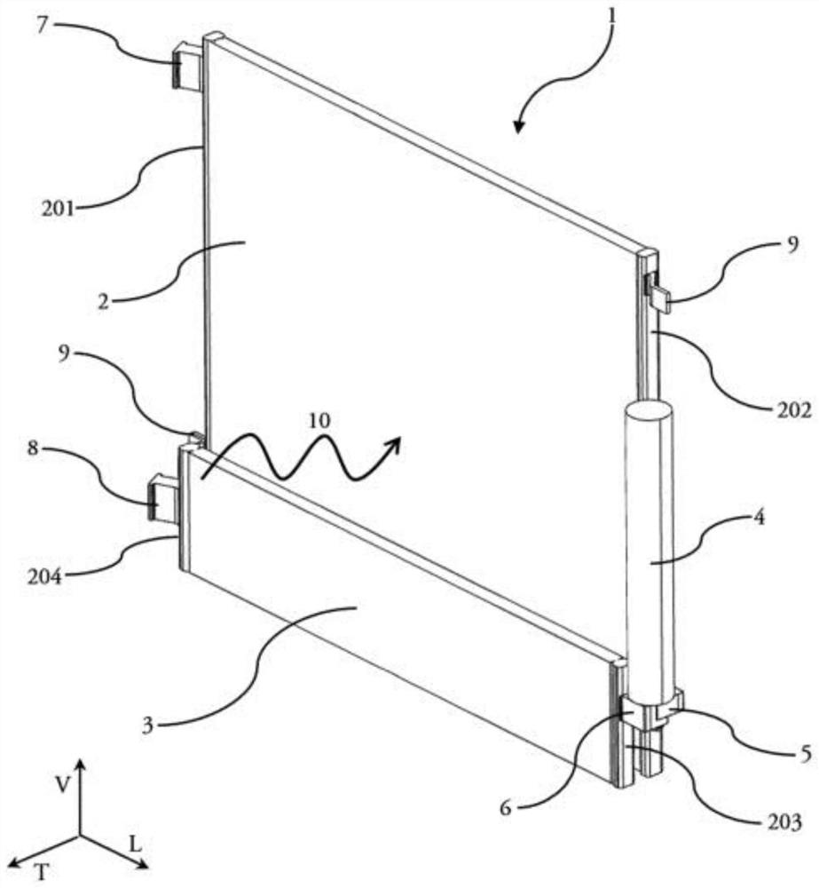 Heat exchanger and associated heat exchange system for a vehicle