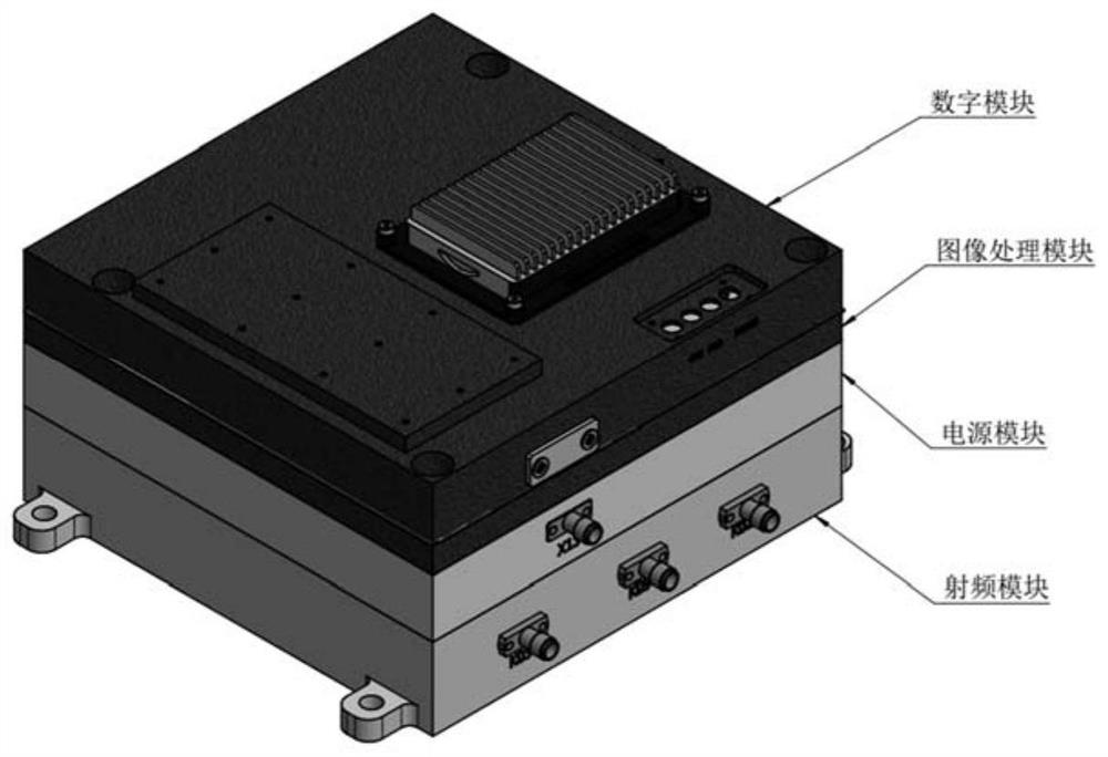 SAR system based on frequency modulation continuous wave system and its processing method