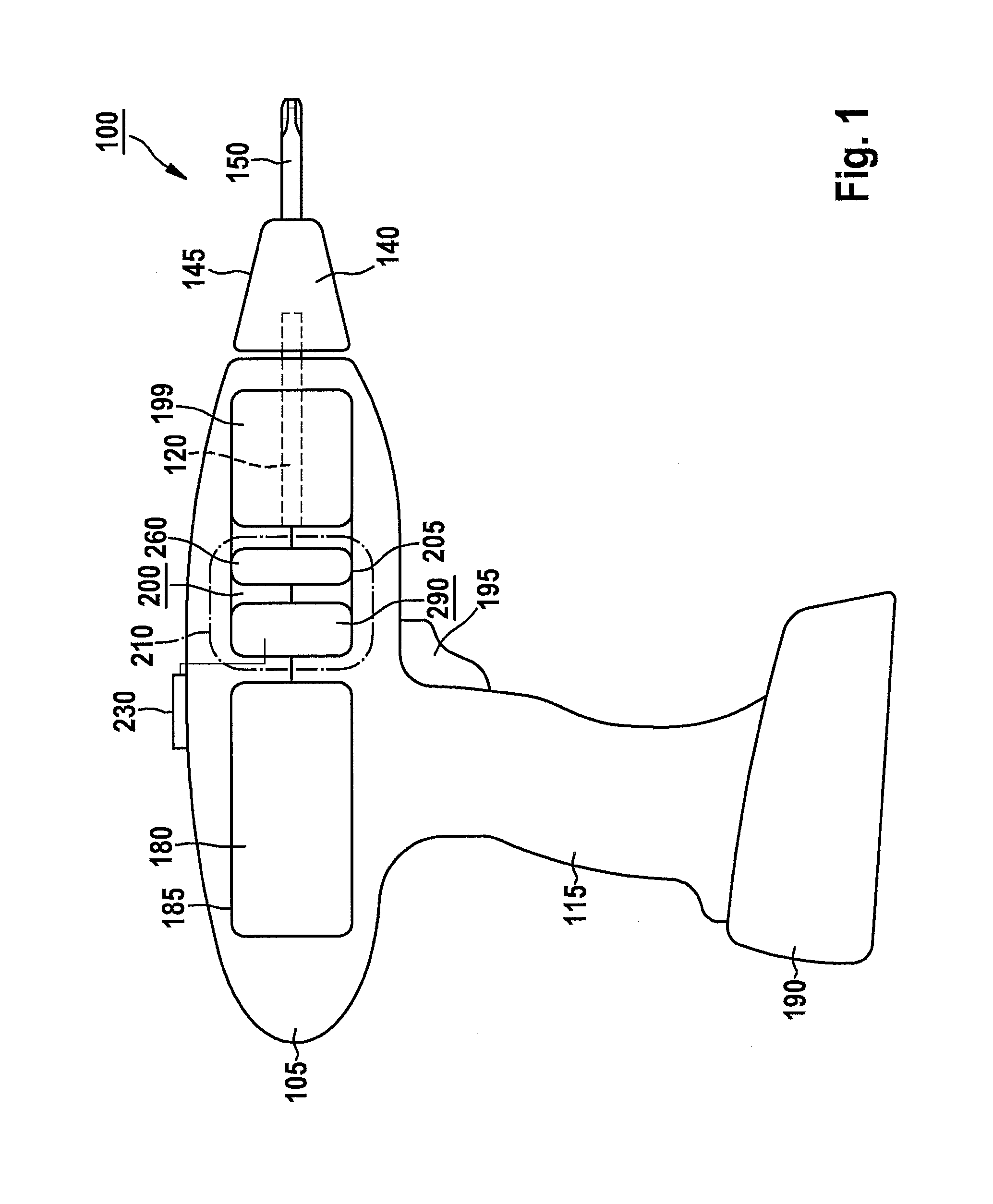 Handheld power tool having a reduction gear unit