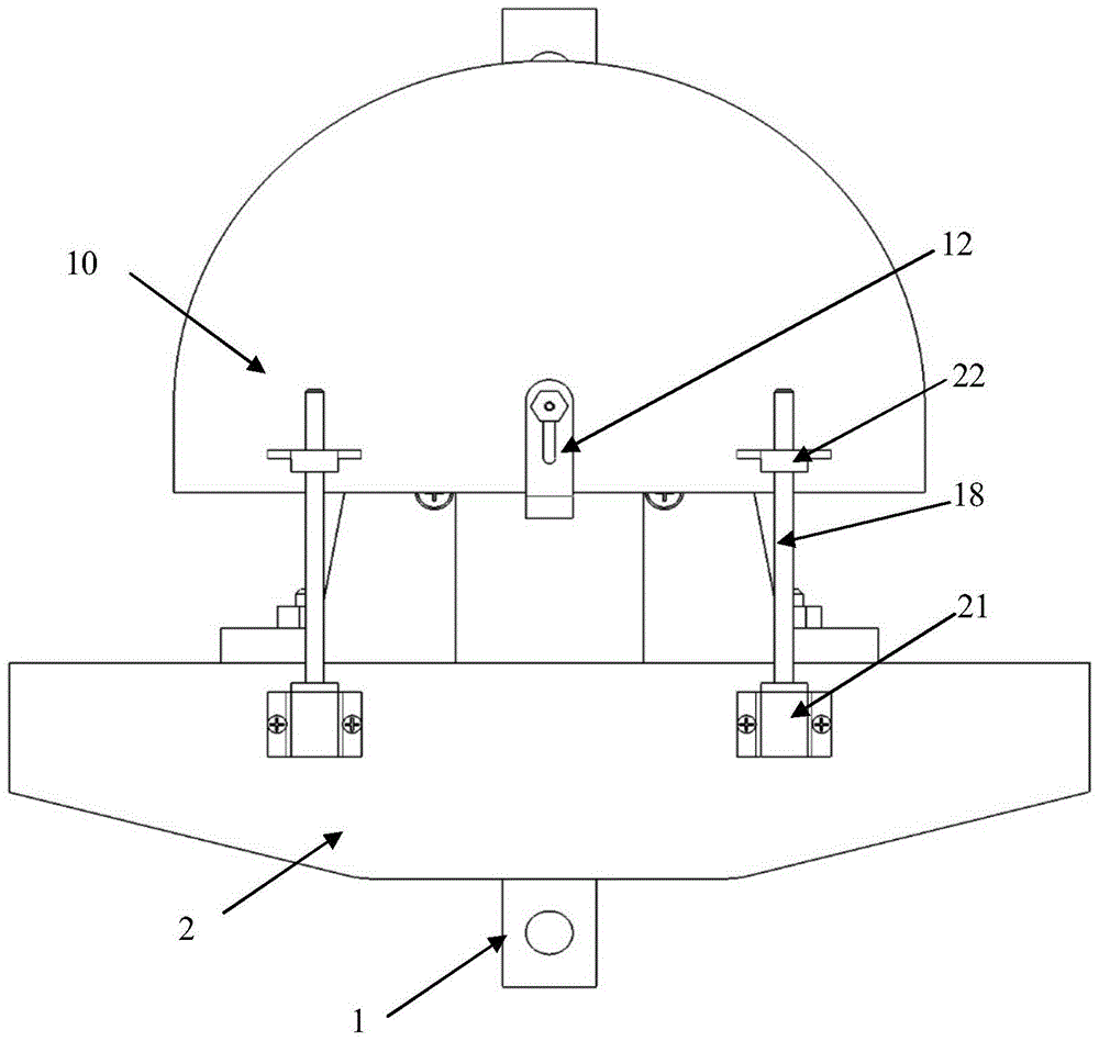 Supporting roller type test device for dynamically monitoring bending angle