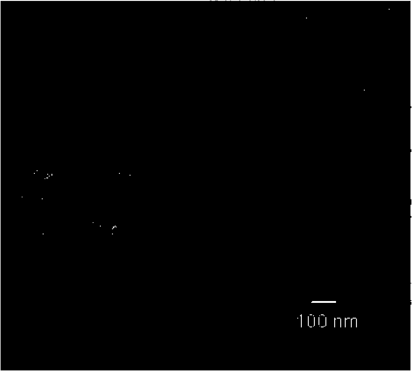 Method for preparing tin dioxide nano hollow sphere comprising nano rods and application in lithium battery