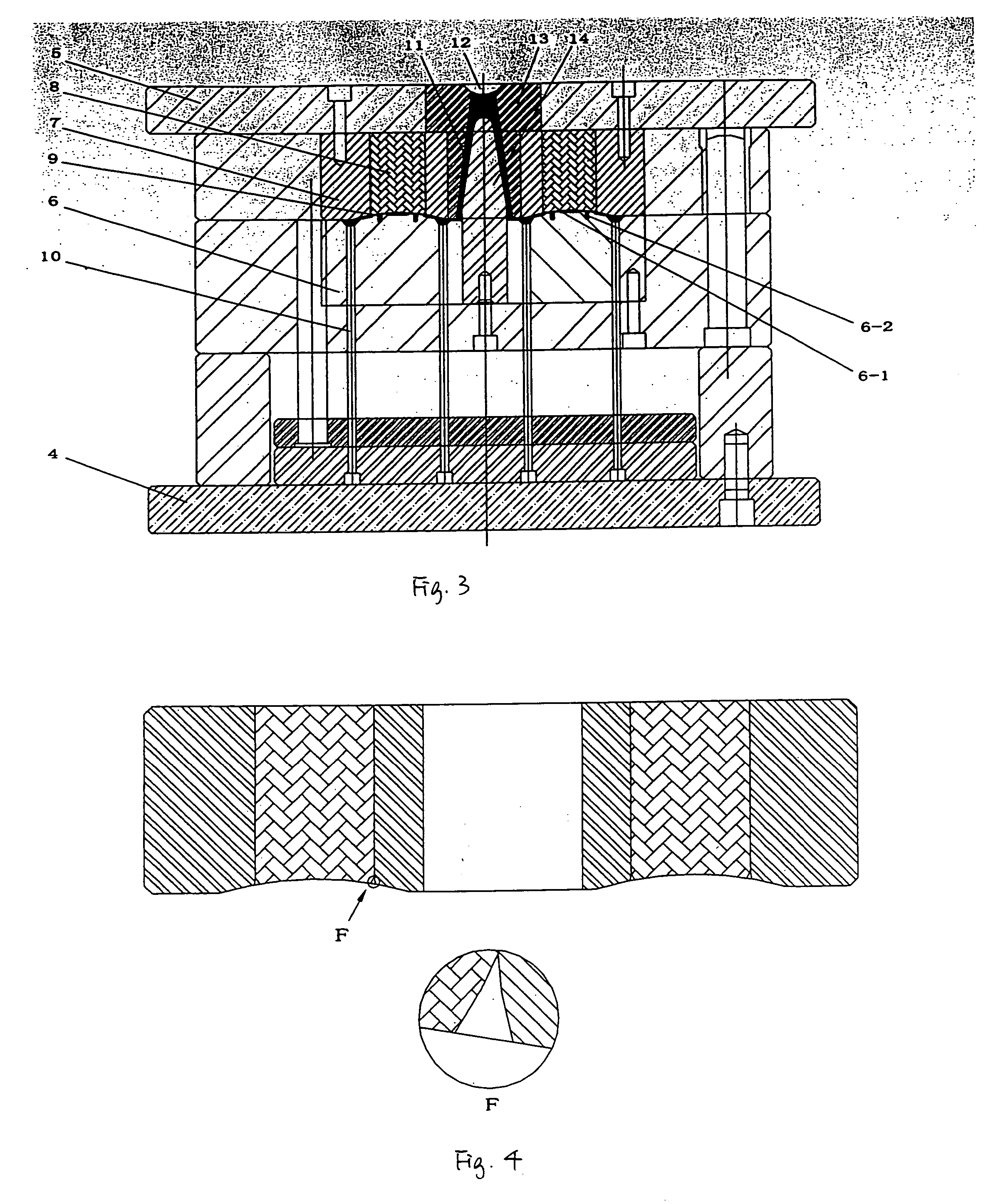 Pattern cutter, its processing methods and moulds