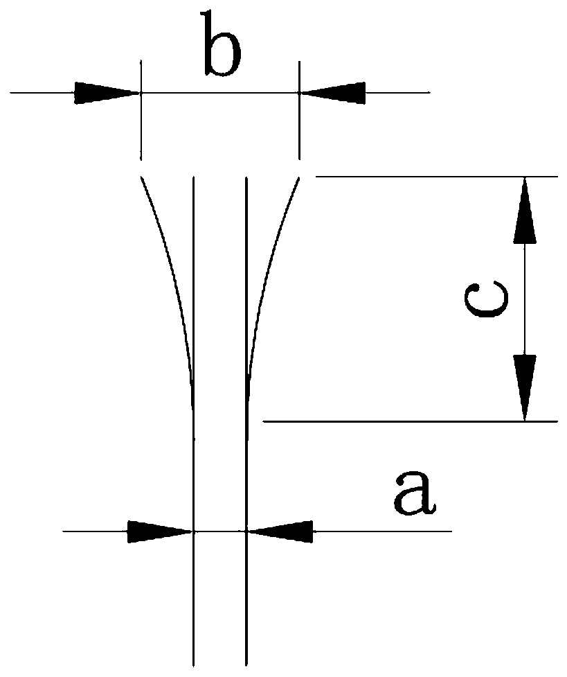 Laser doped pattern of selective emitter PERC battery