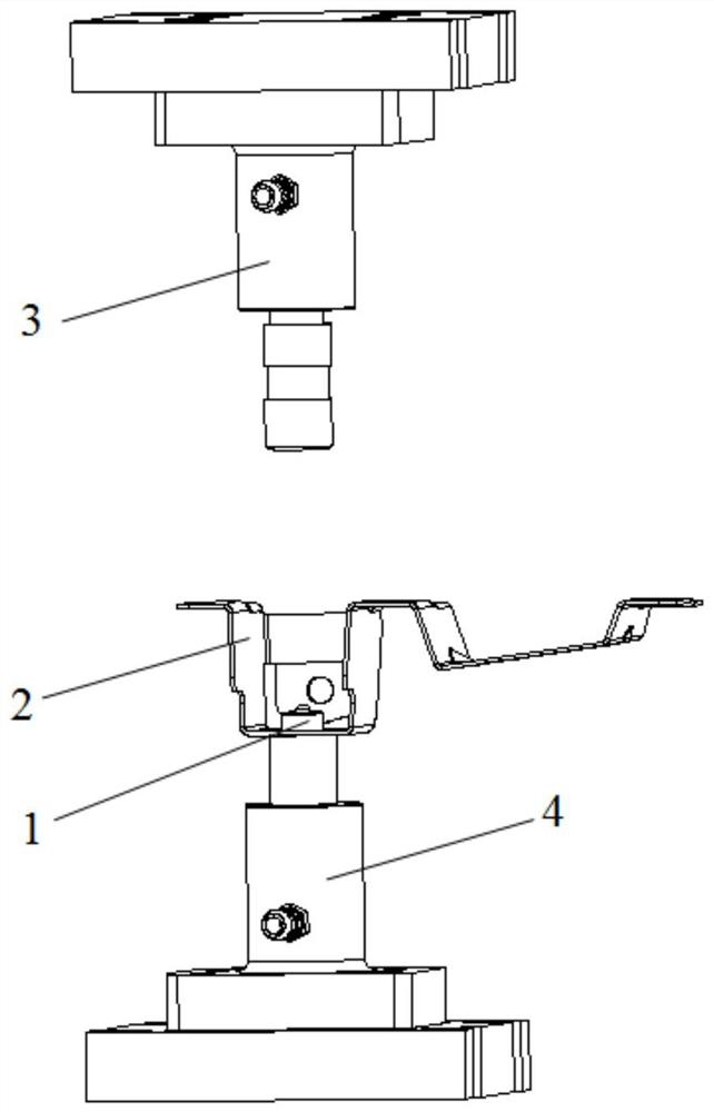 Positioning projection welding electrode