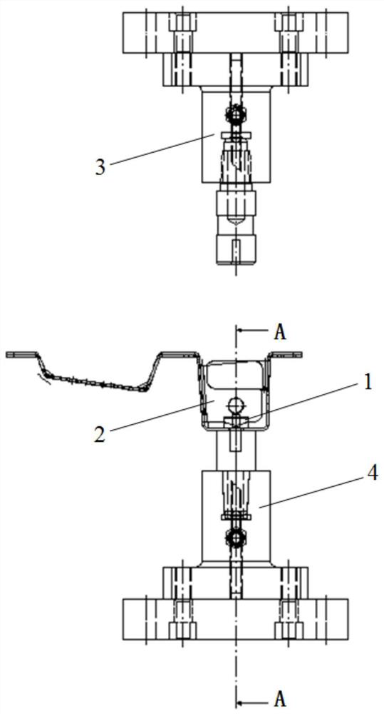 Positioning projection welding electrode