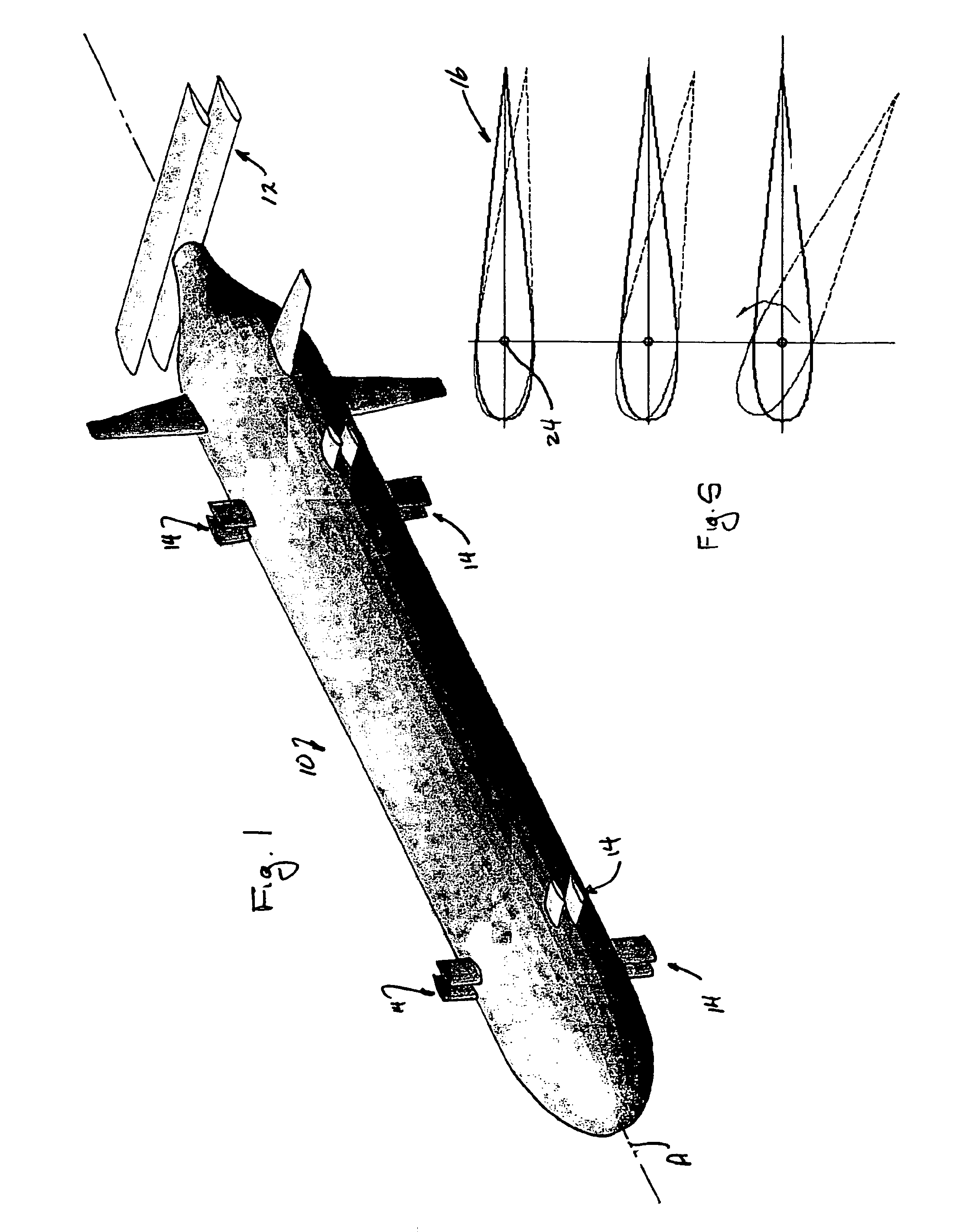 Oscillating foil propulsion system