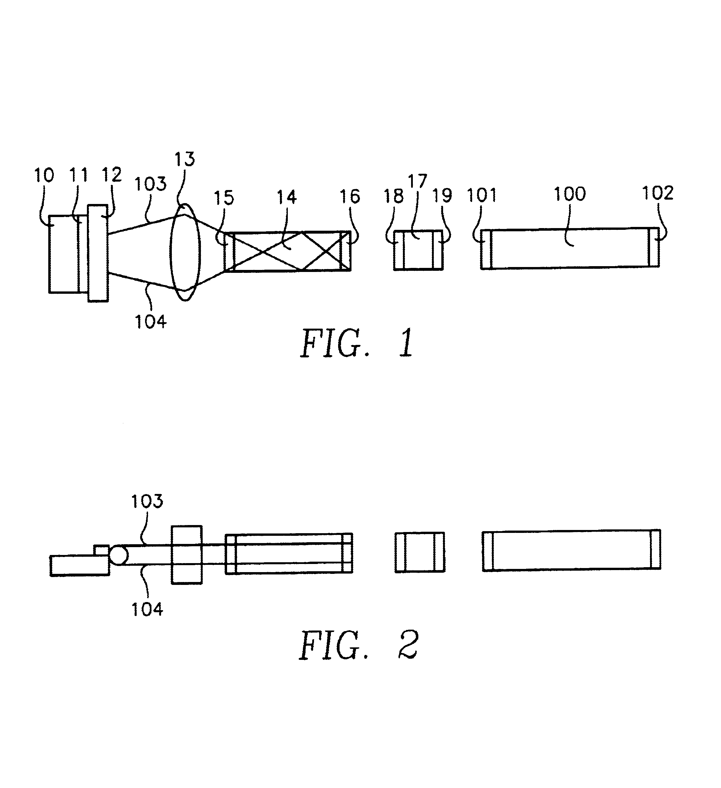 Diode array end pumped slab laser