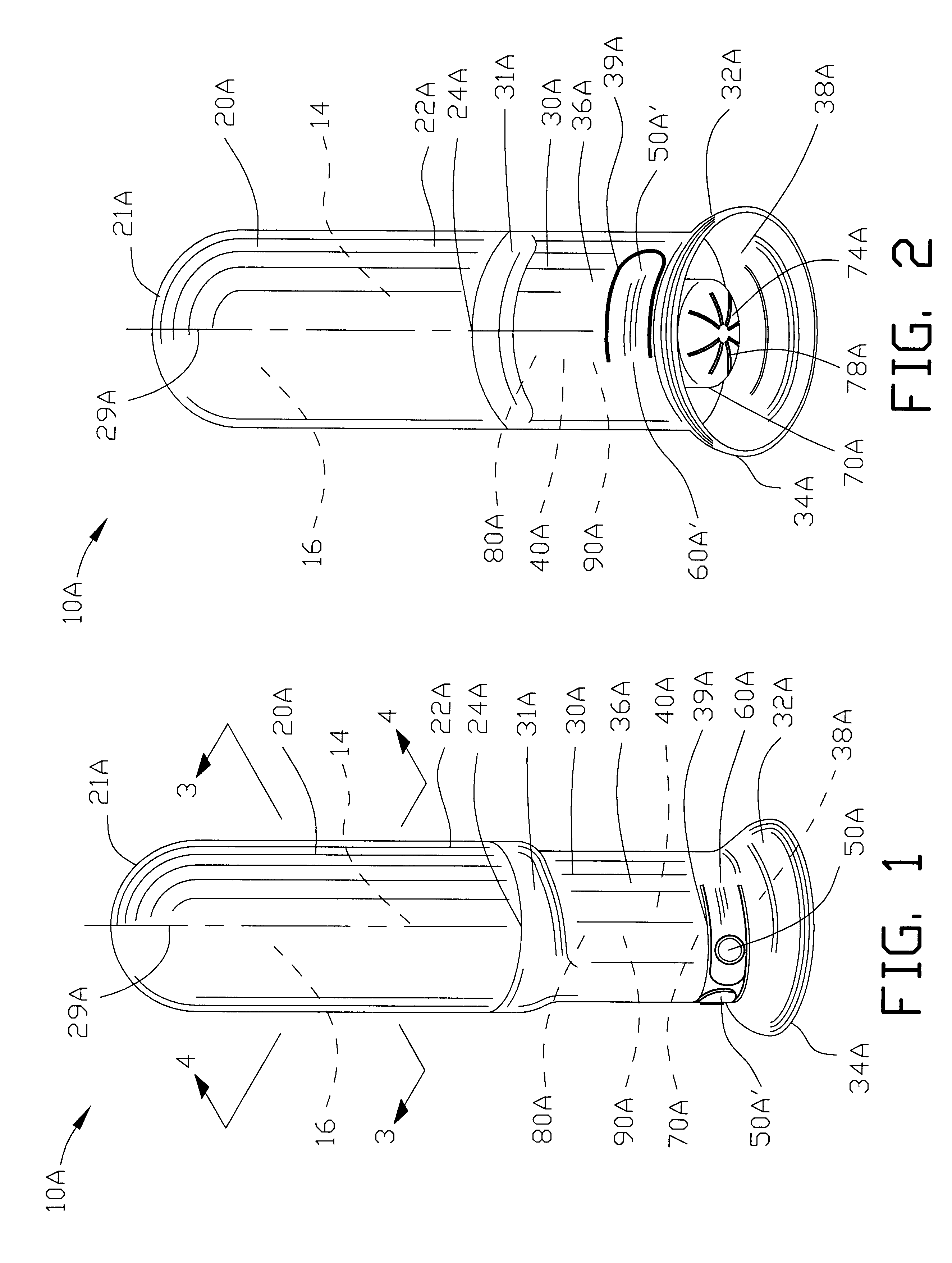 Inverted aerosol dispenser