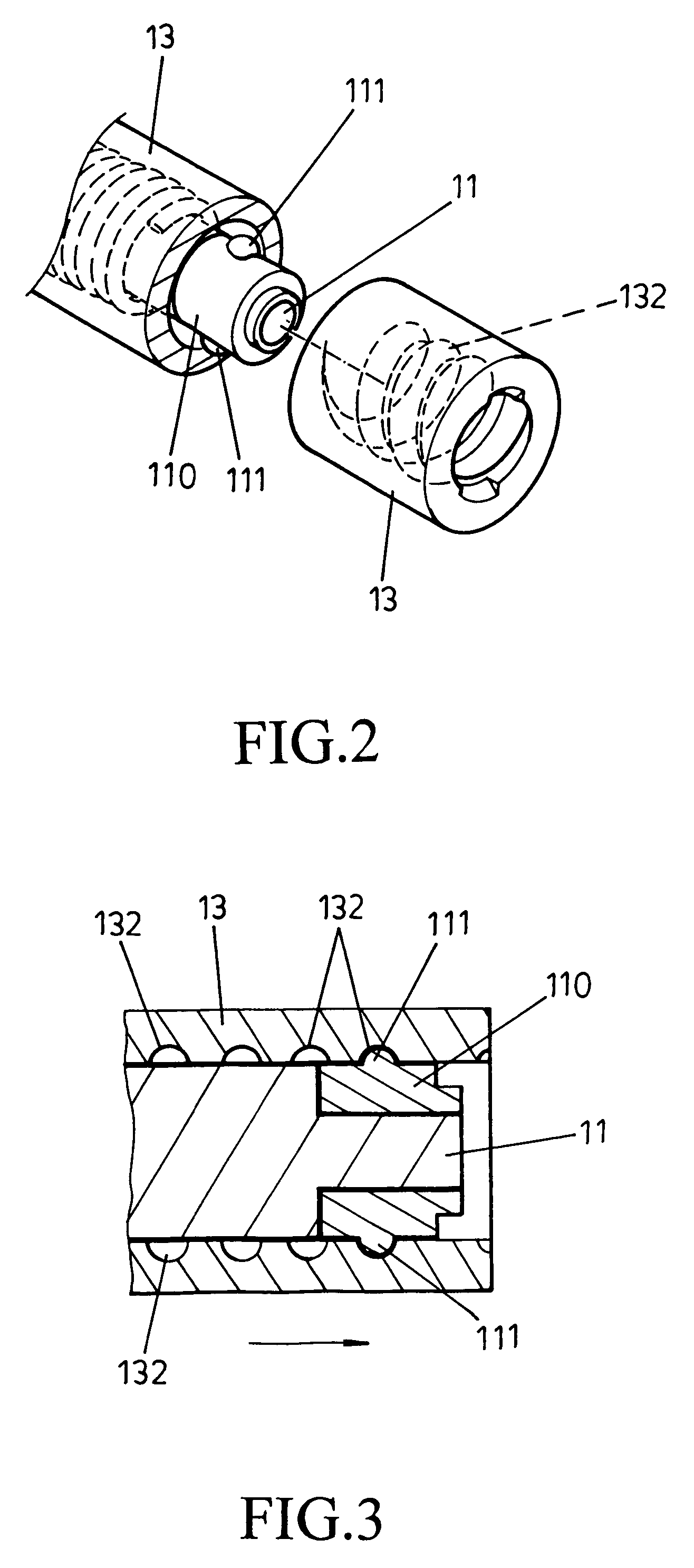 Mechanism type non-sectional locking buffer device