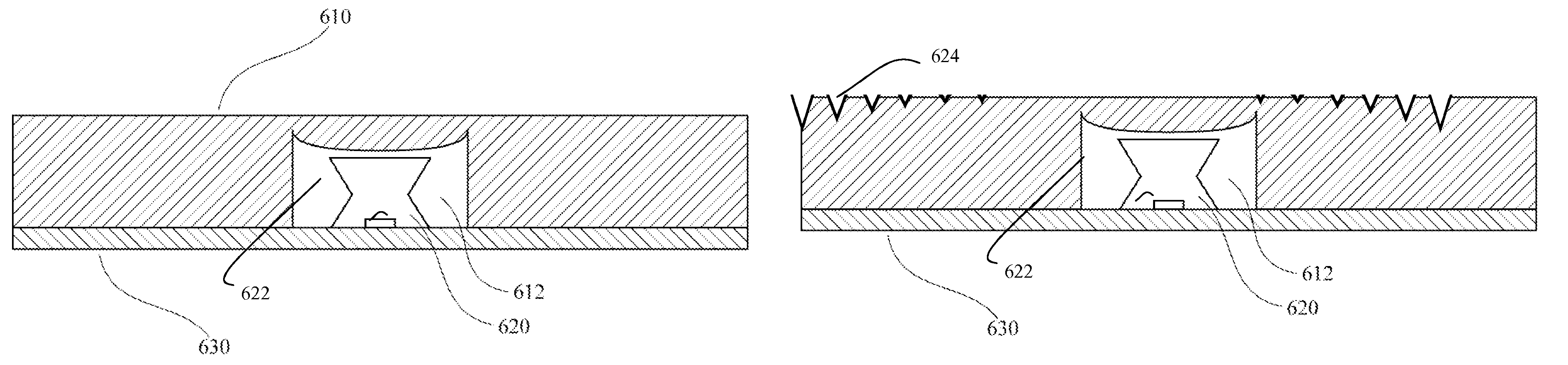 Lighting system for creating an illuminated surface