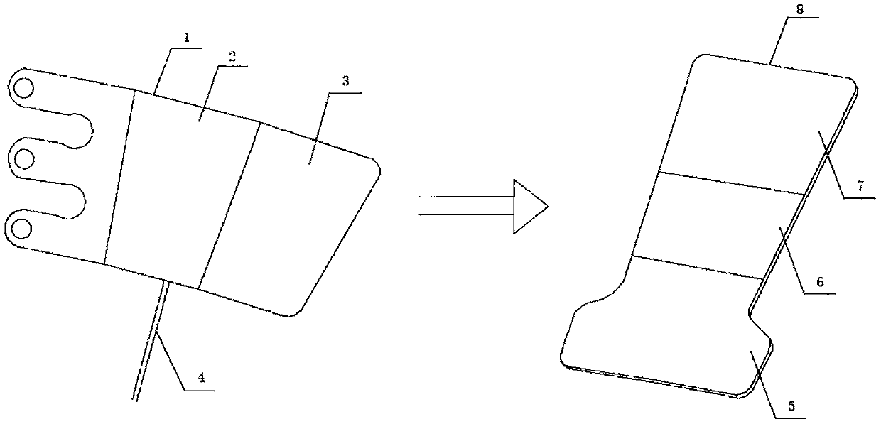 Stepped pressurization legging with external administration of traditional Chinese medicines