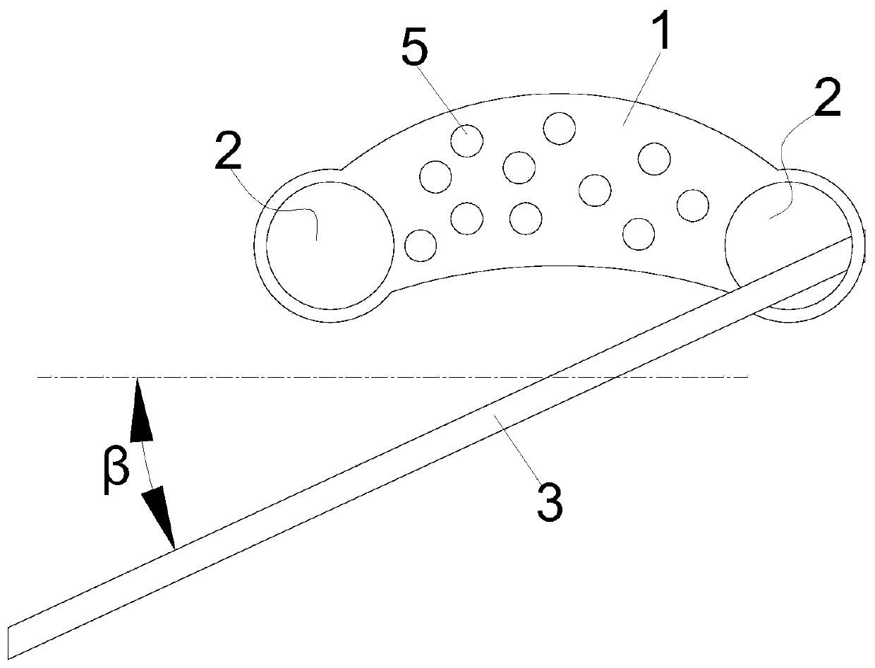 Cervical vertebra anterolateral approach double-cortical fixed hook vertebral joint fusion cage