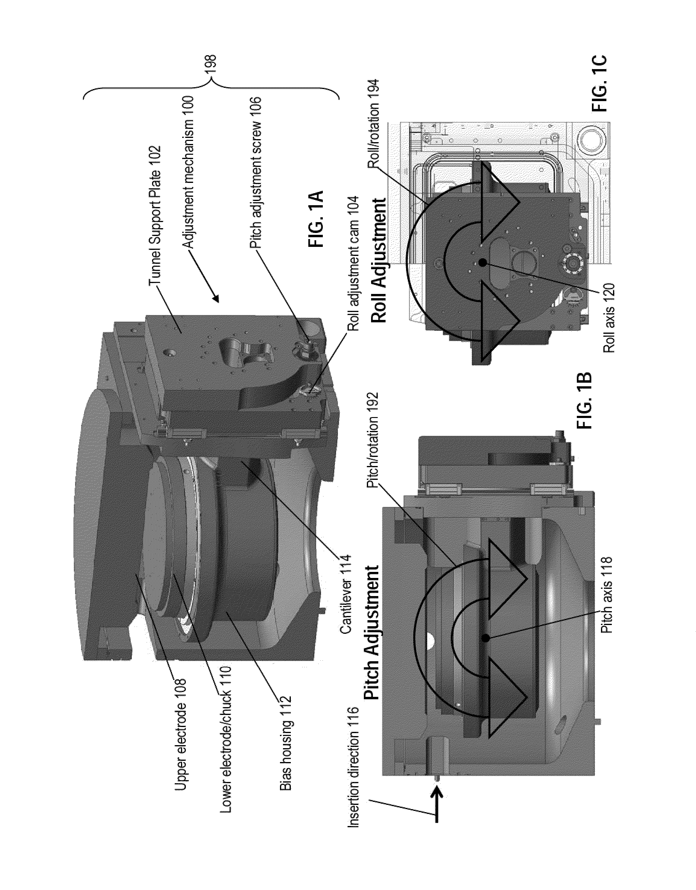 Plasma processing systems with mechanisms for controlling temperatures of components