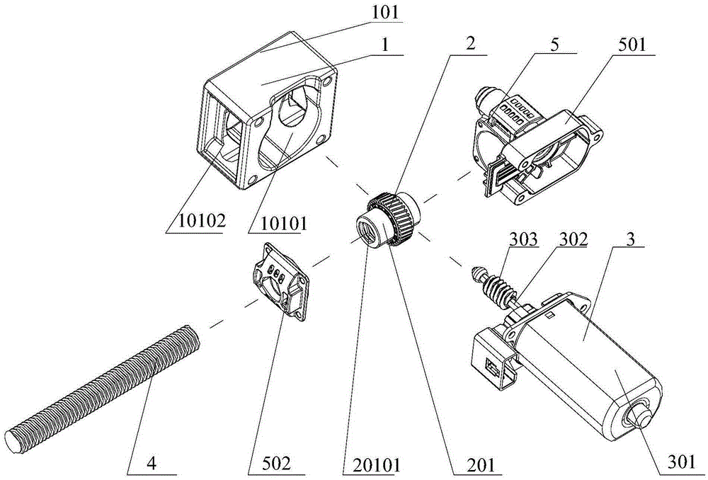 Electric automobile seat and lifting driving device thereof