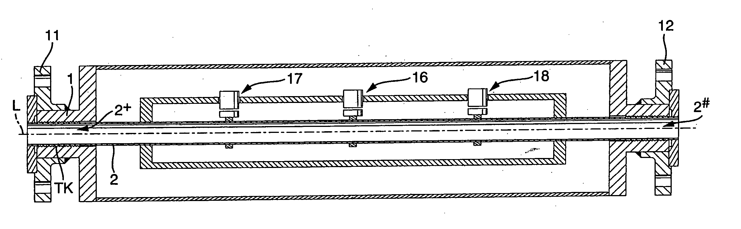 Composite system, method for its manufacture, and measurement pickup using such a composite system