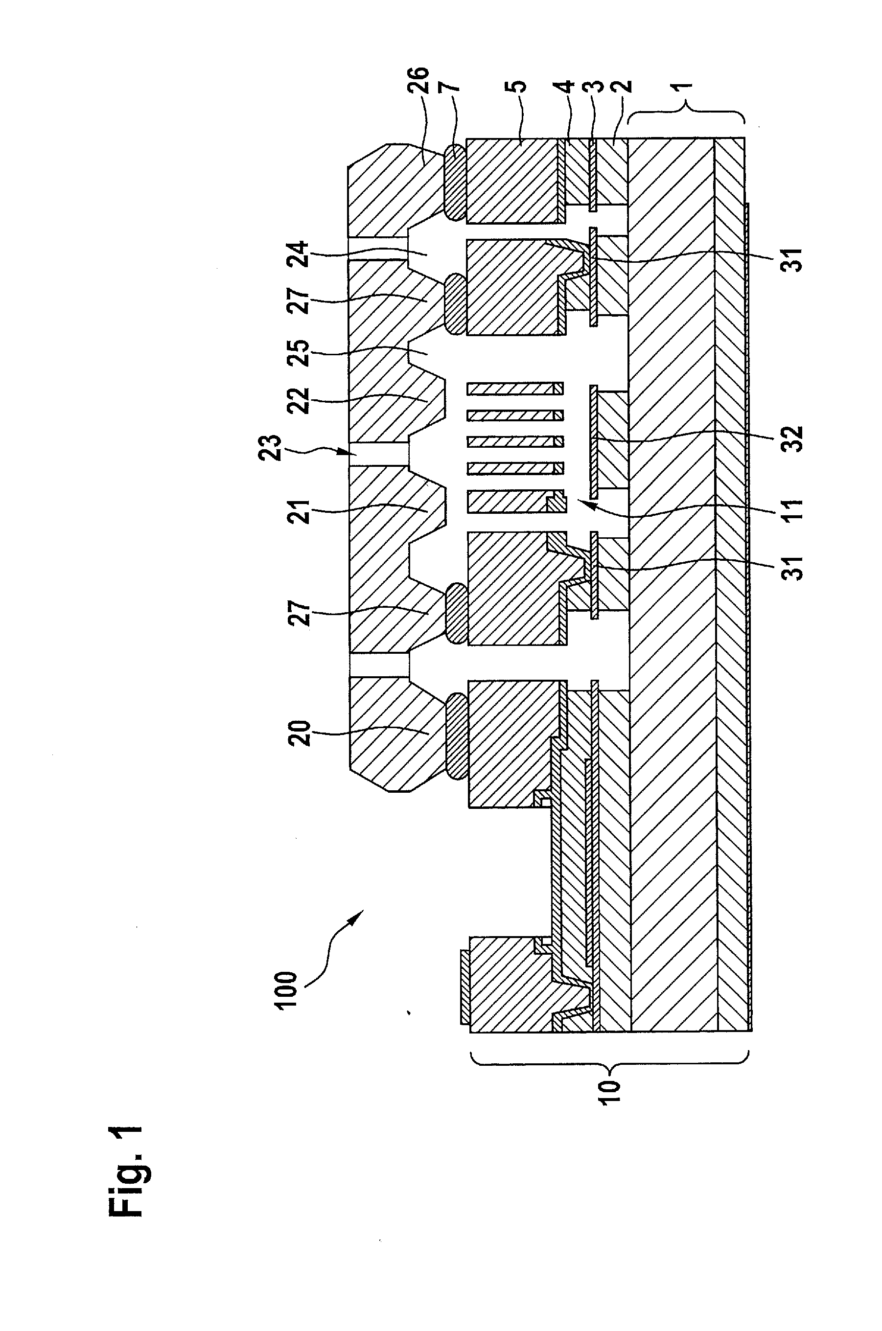 Hybrid integrated component