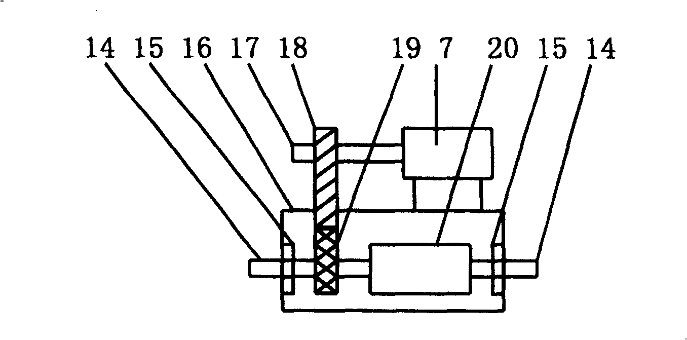 Drawbench for carbon steel metal material