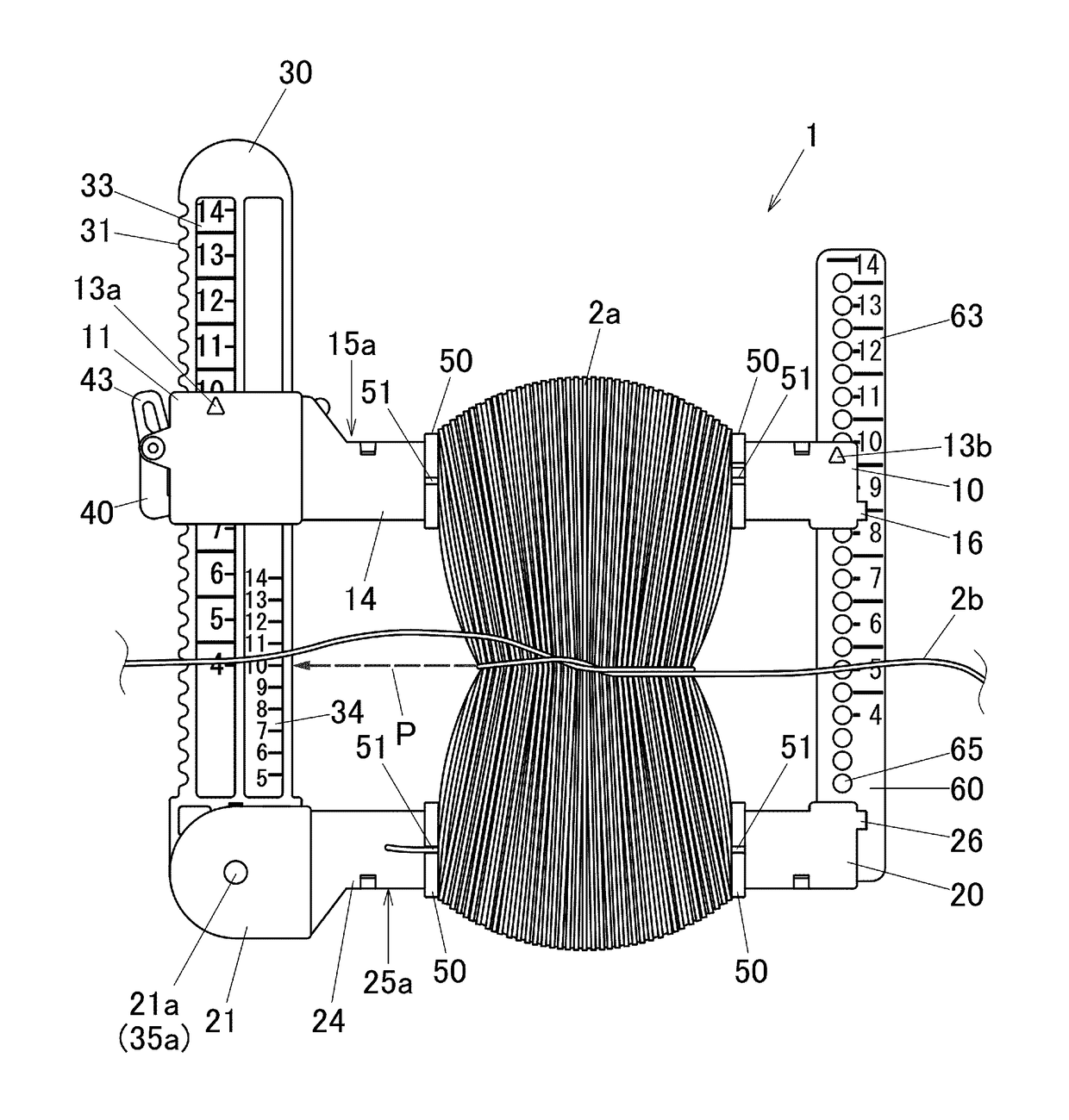 Device and method for making a pompom