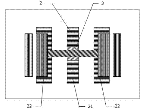 High-reliability capacitance type radio frequency micro-electromechanical system switch without charge injection effect