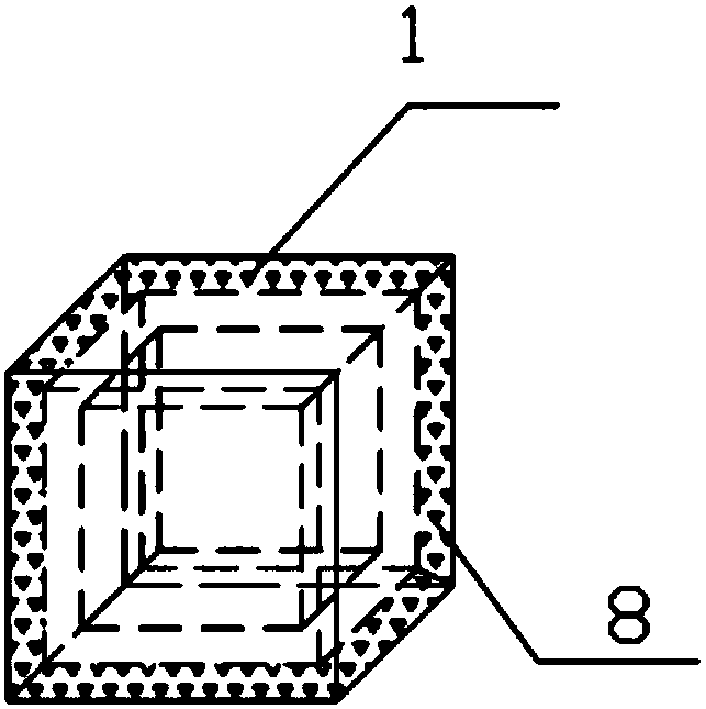 Experiment furnace and experiment method for representing concrete high-temperature burst degree