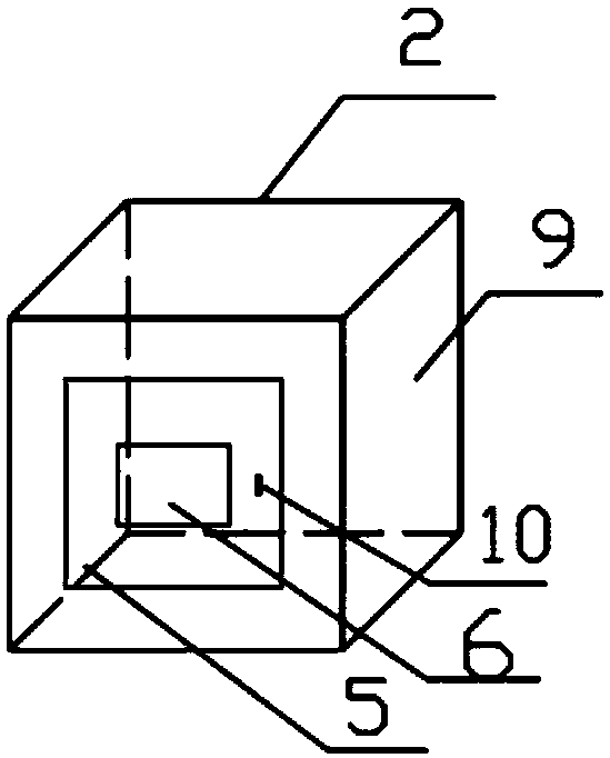 Experiment furnace and experiment method for representing concrete high-temperature burst degree