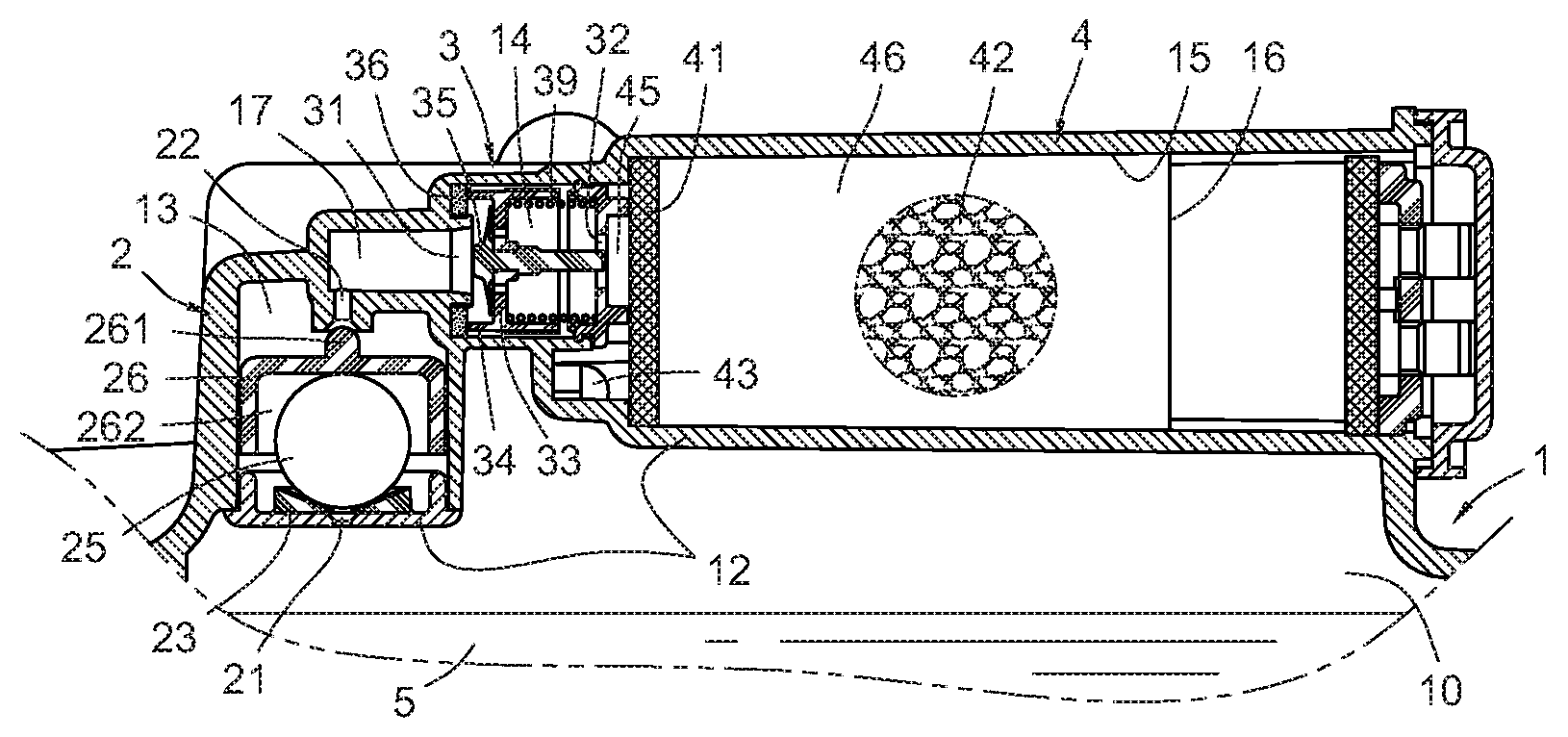 Fuel Tank having Functions of Adjusting Press Produced by Fuel Volatilizing and Preventing Fuel Overflowing