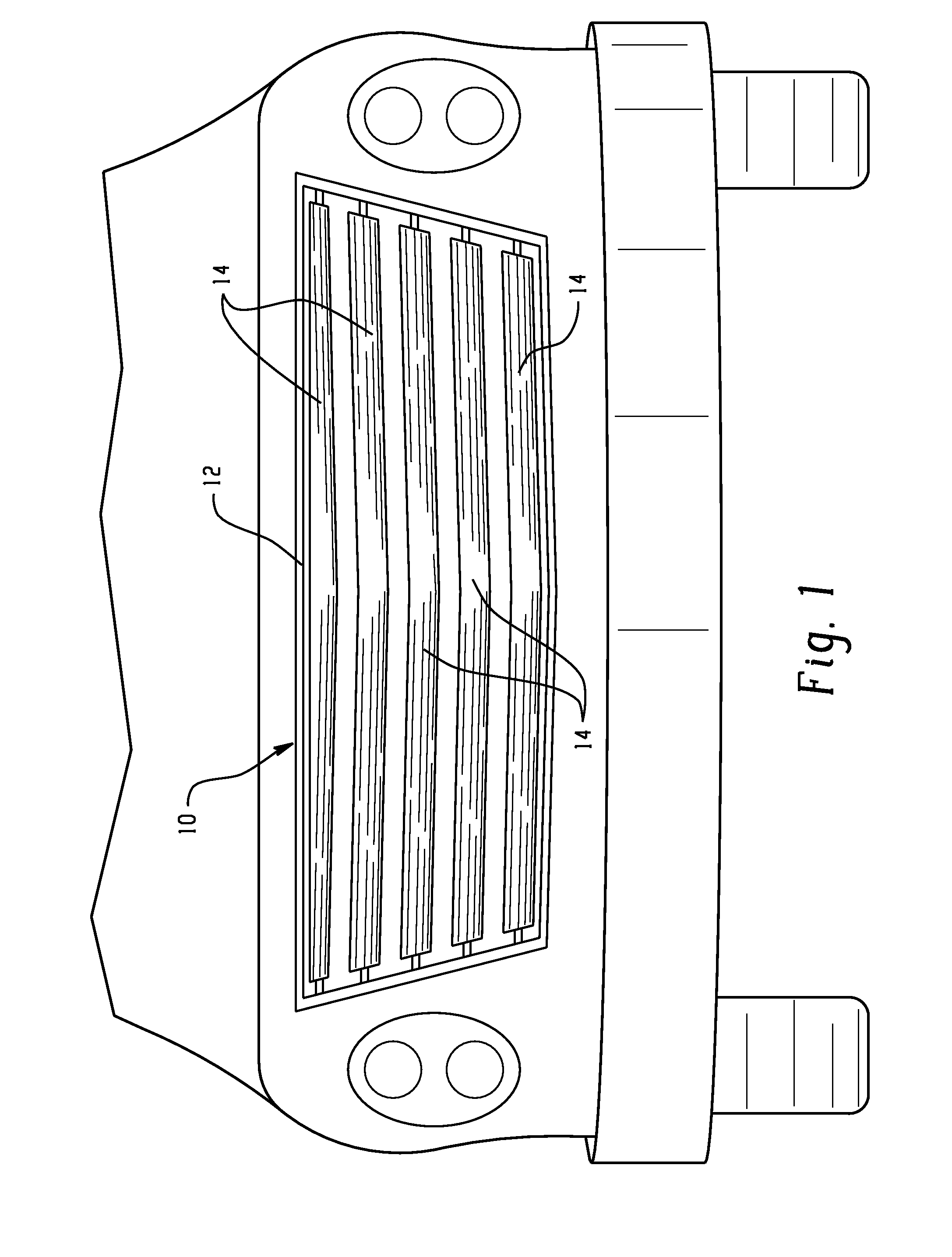 Reversibly opening and closing a grille using active materials