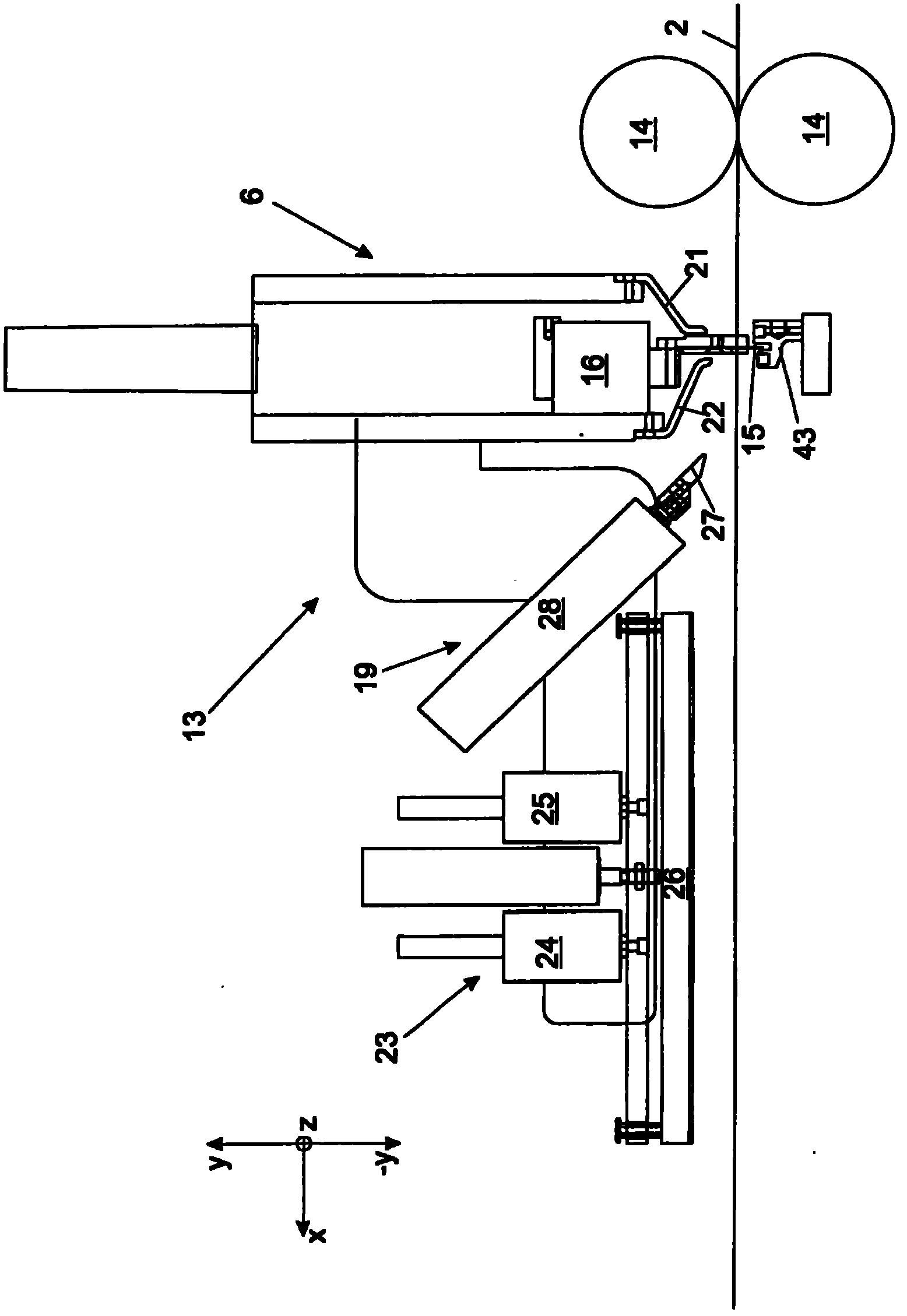 Device and method for producing bags from pieces of tubing