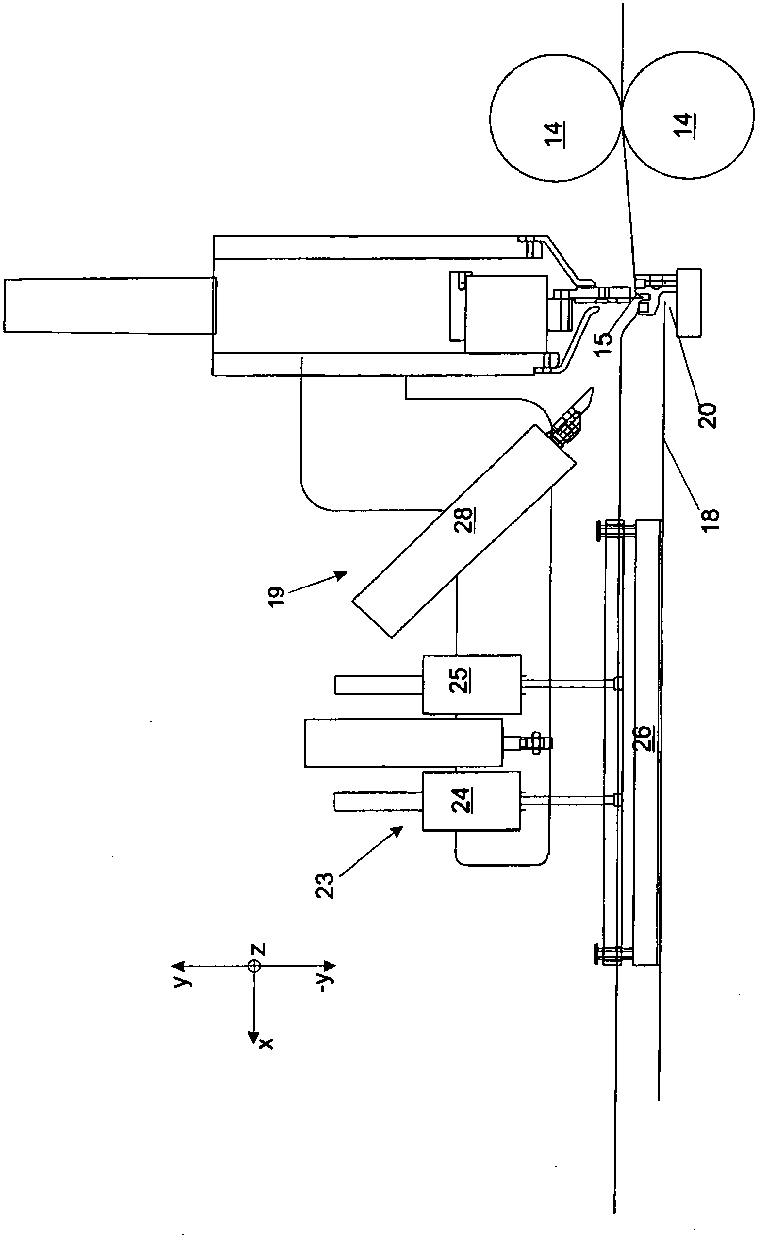 Device and method for producing bags from pieces of tubing